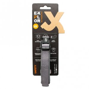 Alternative view of Duvoplus EXPLOR Ultimate Fit Comfy Halsband Safety - Silver Reflective - S - 34-38cm