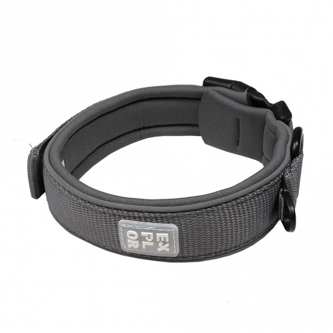 Duvoplus EXPLOR Ultimate Fit Comfy Halsband Safety - Silver Reflective - XL - 52-61cm – Bild 5