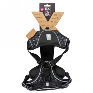 Alternative view of Duvoplus EXPLOR Ultimate Fit No-Pull-Geschirr - granite black - M - 40-49cm - 49-65cm