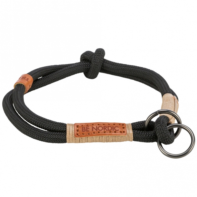 Trixie BE NORDIC Zug-Stopp-Halsband - schwarz - 50 cm – Bild 2