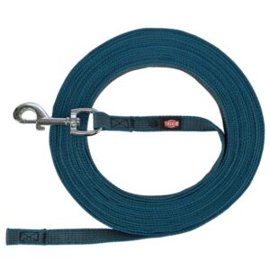 Trixie Schleppleine, gummiert - petrol - 5 m/17 mm