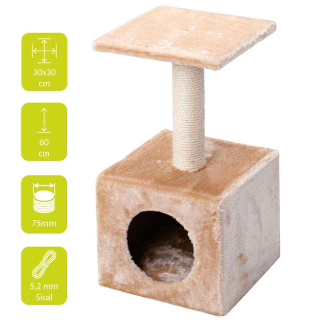 EBI Kratzbaum Classic Abey - Grau – Bild 2
