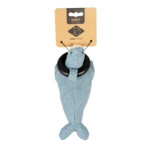 Alternative view of D&D Hundespielzeug Navy Chenille - blau