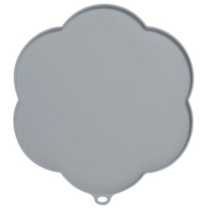 Alternative view of CATIT Silikonmatte Blume - 30 cm - Grau