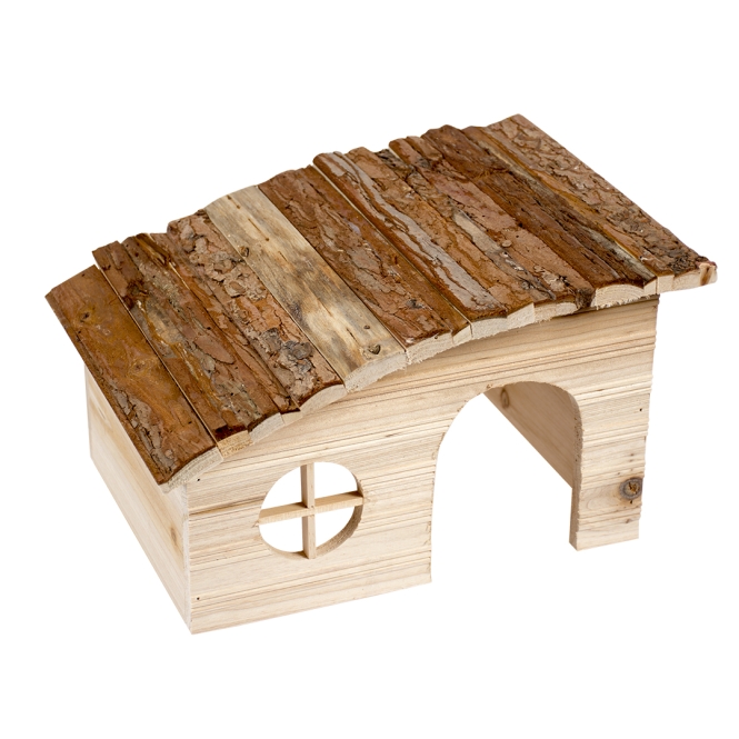 Duvoplus Kleintierhaus mit Schrägdach - 20 x 13 x 12cm – Bild 2