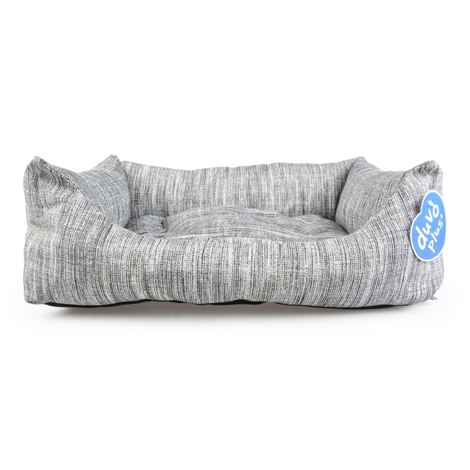 Duvo Hundebett Cliff rechteckig - grau - 85 x 70 x 20 cm – Bild 2