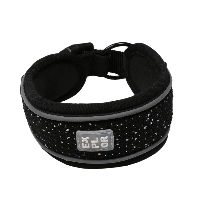 Duvoplus EXPLOR Ultimate Fit Control Halsband Fashion - granite black - M - 39-44cm