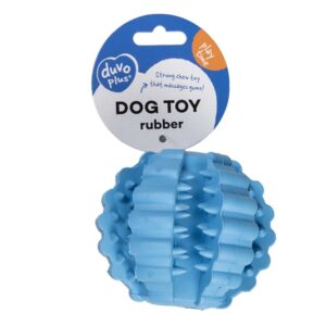 Alternative view of Duvoplus Ball Griplay Dental Rippe - Blau