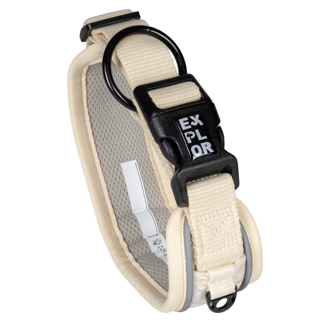Duvoplus EXPLOR Ultimate Fit Control Halsband Fashion - antique white - XS - 30-33cm – Bild 3