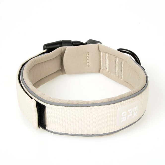 Duvoplus EXPLOR Ultimate Fit Comfy Halsband Fashion - Antique White - L - 45-51cm – Bild 2