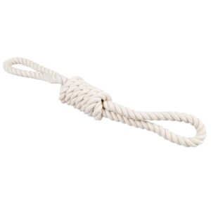 Alternative view of Duvoplus ECO Baumwoll-Tau mit 2 Schlaufen - weiß - 45cm / 328g