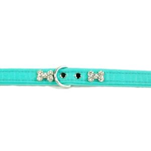 Alternative view of Hunter Halsband Cropue Bone Türkis - XS
