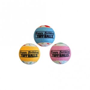 Alternative view of Tuff Birthday Balls 6 cm - 3er Pack