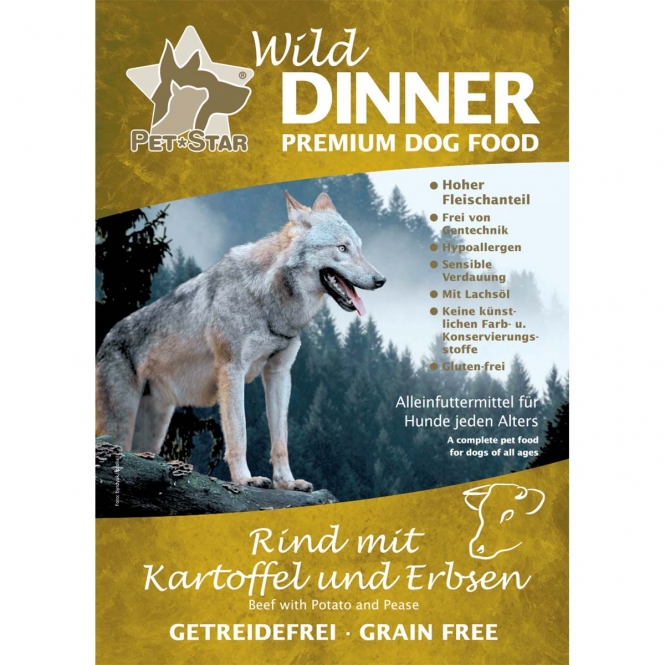 Wild Dinner Rind - Getreidefrei - 12 kg – Bild 2